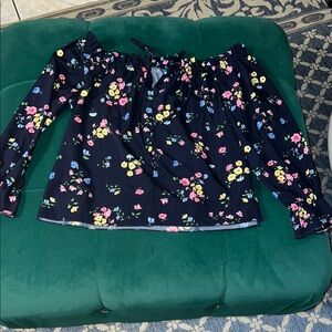 Floral Off-Shoulder Blouse